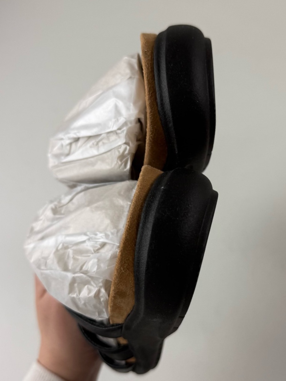 Easy Spirit Westly Strappy Slip-On Sandals Womens 10M Black Smooth NWT - Picture 5 of 11